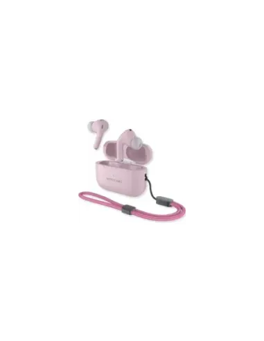 Auriculares Bluetooth Vention Echo Lite E11 Plus con estuche de carga/ Autonomía 6h/ Rosas