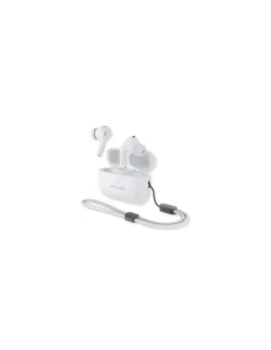 Auriculares Bluetooth Vention Echo Lite E11 Plus con estuche de carga/ Autonomía 6h/ Blancos