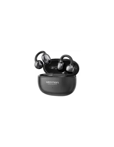 Auriculares Bluetooth Vention Echo Clip A11 Pro con estuche de carga/ Autonomía 6h/ Negro