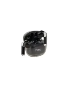 Auriculares Bluetooth TooQ Onyx TQBWH-0054B con estuche de carga/ Autonomía 4h/ Negros