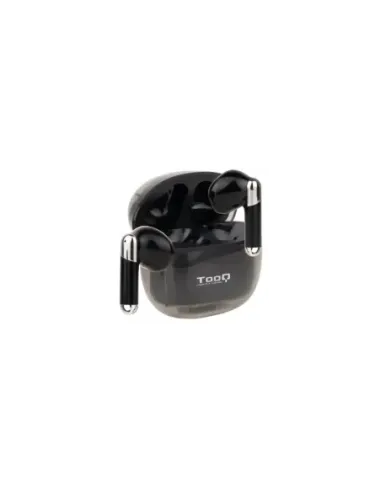 Auriculares Bluetooth TooQ Onyx TQBWH-0054B con estuche de carga/ Autonomía 4h/ Negros