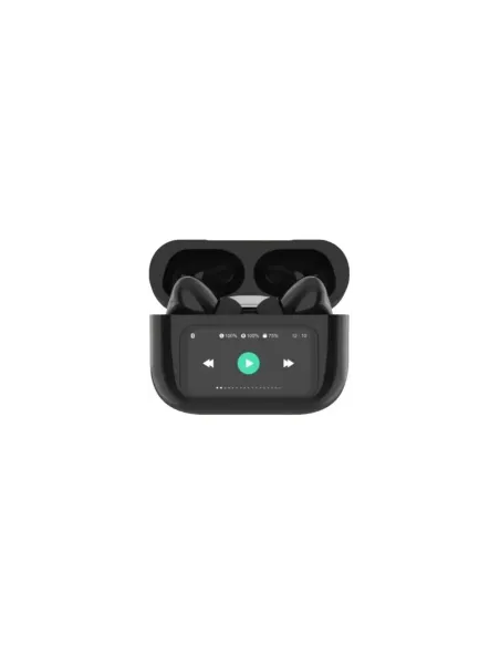 Auriculares Bluetooth Qubo TWS-400BK con estuche de carga/ Autonomía 4h/ Negros