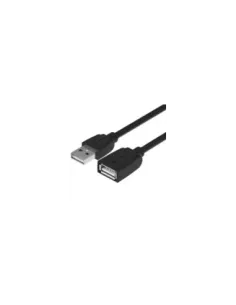 Cable Alargador USB 2.0 Vention VAS-A44-B150/ USB Macho - USB Hembra/ 1.5m/ Negro