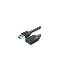 Cable Alargador USB 3.0 Vention VAS-A45-B300/ USB Macho - USB Hembra/ 5Gbps/ 3m/ Negro