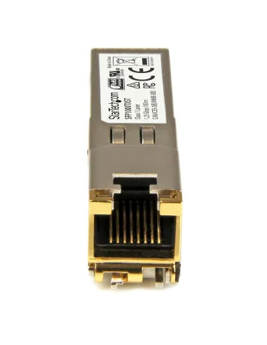 StarTech.com Módulo Transceptor SFP Compatible con MSA sin Codificar - 1000BASE-TX - SFP a RJ45 Cat6   Cat5e - SFP Ethernet