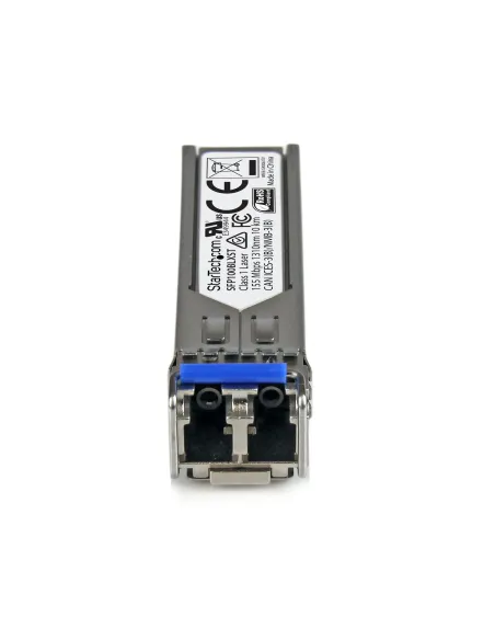 StarTech.com Módulo Transceptor SFP Compatible con MSA sin Codificar - 100BASE-LX - Transceptor Fibra Monomodo (SMF) de 100 MbE
