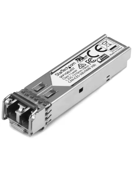 StarTech.com MóduloTransceptor SFP Compatible con el Modelo SFP-1GE-LX de Juniper - 1000BASE-LX - Fibra Monomodo (SMF) de 1 GbE