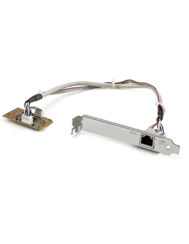 StarTech.com Adaptador Tarjeta de Red NIC Mini PCI Express PCI-e PCIe 1 Puerto Gigabit Ethernet RJ45
