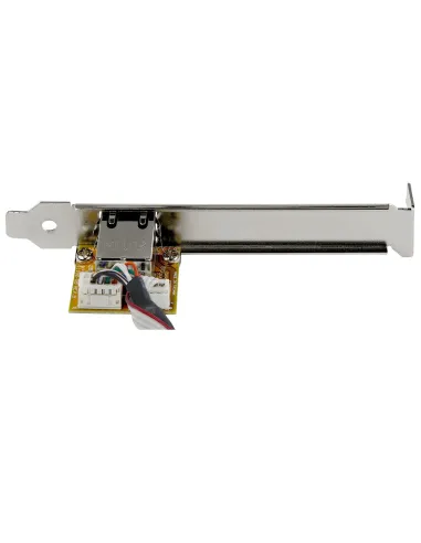 StarTech.com Adaptador Tarjeta de Red NIC Mini PCI Express PCI-e PCIe 1 Puerto Gigabit Ethernet RJ45