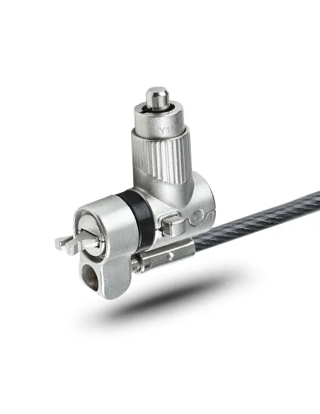 StarTech.com Cable de 2m Universal de Seguridad para Ordenador Portátil - Cable de Bloqueo Compatible con Noble