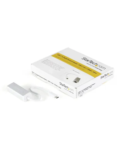 StarTech.com Adaptador de red USB-C a Gigabit - Plateado