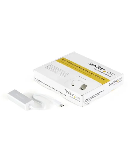 StarTech.com Adaptador de red USB-C a Gigabit - Plateado