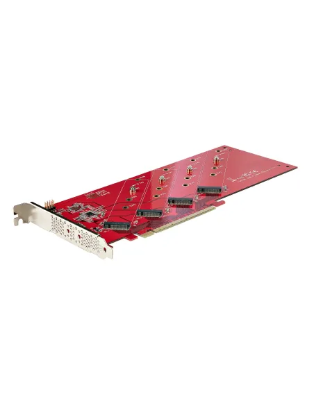StarTech.com QUAD-M2-PCIE-CARD-B tarjeta y adaptador de interfaz Interno M.2