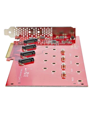 StarTech.com QUAD-M2-PCIE-CARD-B tarjeta y adaptador de interfaz Interno M.2