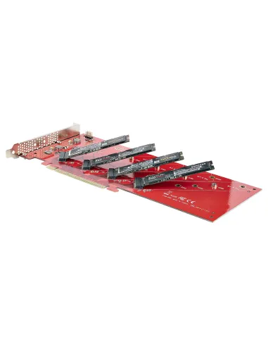 StarTech.com QUAD-M2-PCIE-CARD-B tarjeta y adaptador de interfaz Interno M.2