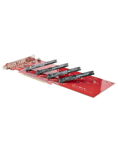 StarTech.com QUAD-M2-PCIE-CARD-B tarjeta y adaptador de interfaz Interno M.2