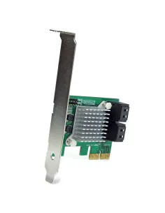 StarTech.com Tarjeta Controladora PCI Express 2.0 de 4 Puertos SATA III de 6Gbps RAID con Enlace HyperDuo para SSD - Adaptador 2