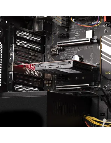 StarTech.com Tarjeta Adaptador U.3 a PCIe - Adaptador PCIe 4.0 x4 para SSDs U.3 NVMe de 2,5" - Tarjeta de Expansión PCI Express