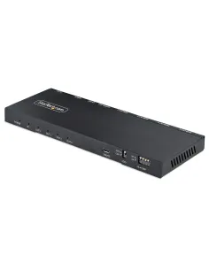 StarTech.com Splitter Divisor HDMI de 4 Puertos, Vídeo HDMI 2.0 de 4K a 60Hz, Multiplicador HDMI 4K con Escalador incorporado,