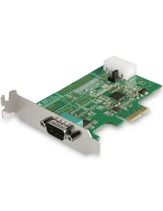 StarTech.com Tarjeta PCI Express Adaptadora de 1 Puerto Serie RS232 - Tarjeta Controladora Serial PCIe RS232 - PCIe a DB9