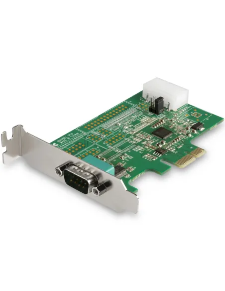 StarTech.com Tarjeta PCI Express Adaptadora de 1 Puerto Serie RS232 - Tarjeta Controladora Serial PCIe RS232 - PCIe a DB9