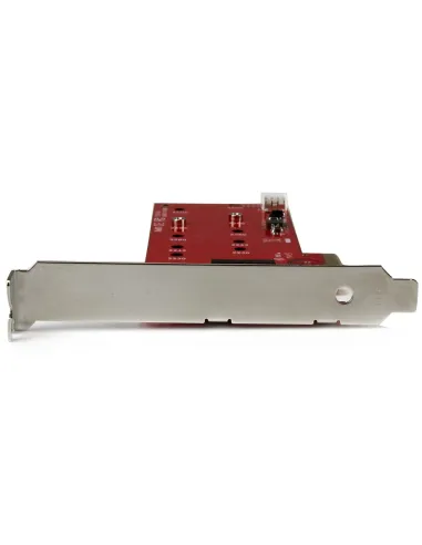 StarTech.com Tarjeta Controladora M.2 PCI Express para 2 SSD