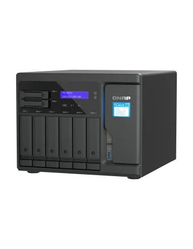 QNAP TS-855X SAN Torre Intel Atom® C5125 8 GB DDR4 0 TB QNAP QTS Negro