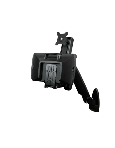 StarTech.com Estación de Trabajo de Pie y Sentado para Montaje en Pared - Para Un Monitor de hasta 24 Pulgadas - Escritorio