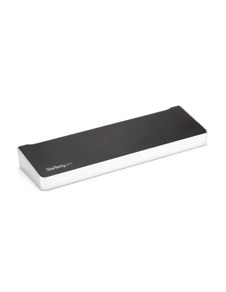 StarTech.com Dock USB-C para 3 Monitores 4K con 5 Puertos USB 3.2 5Gbps - HDMI y DisplayPort - Mac y Windows - Docking Station
