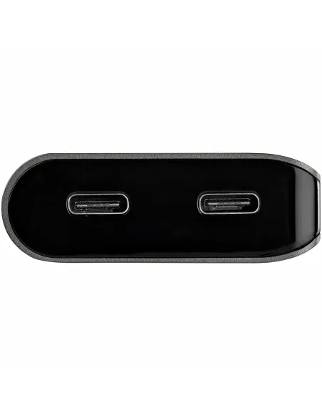 StarTech.com Adaptador Multipuertos USB-C - Docking Station USB Tipo C a HDMI o Mini DisplayPort 4K60 - Replicador de Puertos