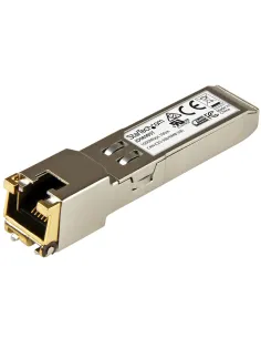 StarTech.com Módulo Transceptor SFP Compatible con el Modelos JD089B de HPE - 1000BASE-T - SFP a RJ45 Cat6   Cat5e - SFP