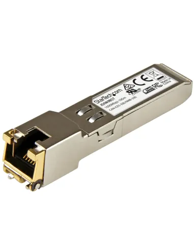 StarTech.com Módulo Transceptor SFP Compatible con el Modelos JD089B de HPE - 1000BASE-T - SFP a RJ45 Cat6   Cat5e - SFP