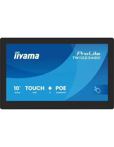 iiyama TW1023ASC-B3P pantalla de señalización Pantalla plana para señalización digital 25,6 cm (10.1") Wifi 450 cd   m² HD