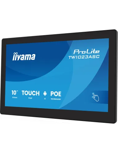 iiyama TW1023ASC-B3P pantalla de señalización Pantalla plana para señalización digital 25,6 cm (10.1") Wifi 450 cd   m² HD