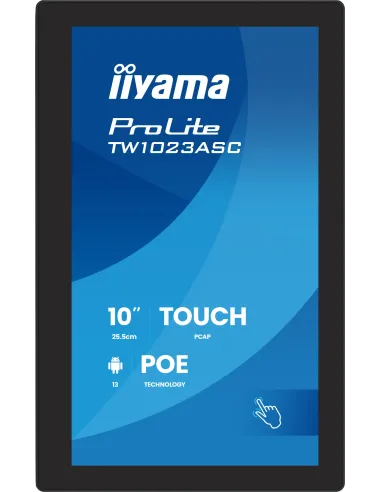 iiyama TW1023ASC-B3P pantalla de señalización Pantalla plana para señalización digital 25,6 cm (10.1") Wifi 450 cd   m² HD