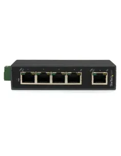 StarTech.com Switch Conmutador Industrial Ethernet de 5 Puertos RJ45 de Montaje en Carril DIN 2