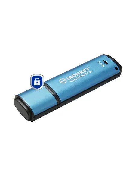 Kingston Technology IronKey 16GB Vault Privacy 50 cifrado AES-256, FIPS 197