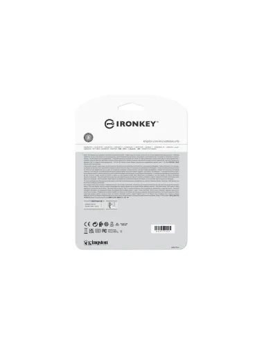 Kingston Technology IronKey 16GB Vault Privacy 50 cifrado AES-256, FIPS 197
