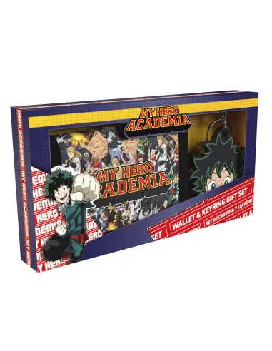 Monedero cyp brands my hero academia deku incluye llavero