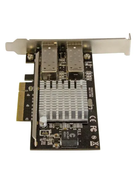 StarTech.com Tarjeta PCI Express de Red de Fibra de 10GB con 2 Puertos de SFP+ Abiertos