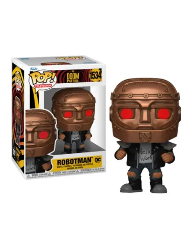 Funko pop dc comics doom patrol robotman 75896