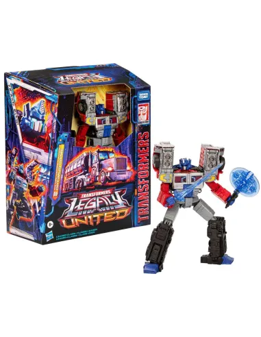 Figura hasbro transformers legaly united leader class optimus prime