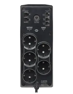 APC Back-UPS Pro sistema de alimentación ininterrumpida (UPS) Línea interactiva 0,9 kVA 540 W 5 salidas AC 2