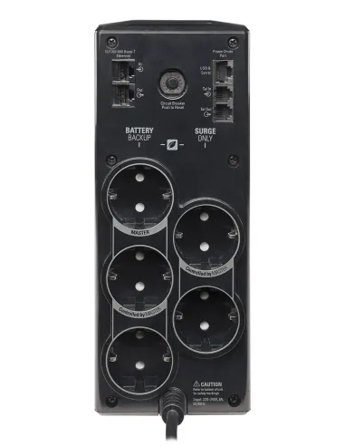 APC Back-UPS Pro sistema de alimentación ininterrumpida (UPS) Línea interactiva 0,9 kVA 540 W 5 salidas AC