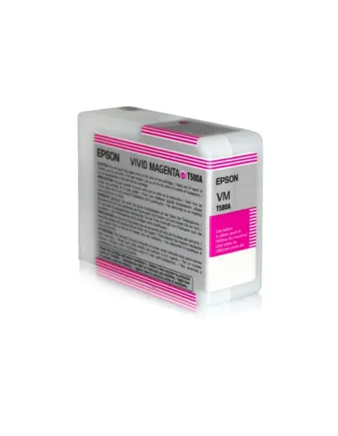 Epson Cartucho T580A00 magenta vivo