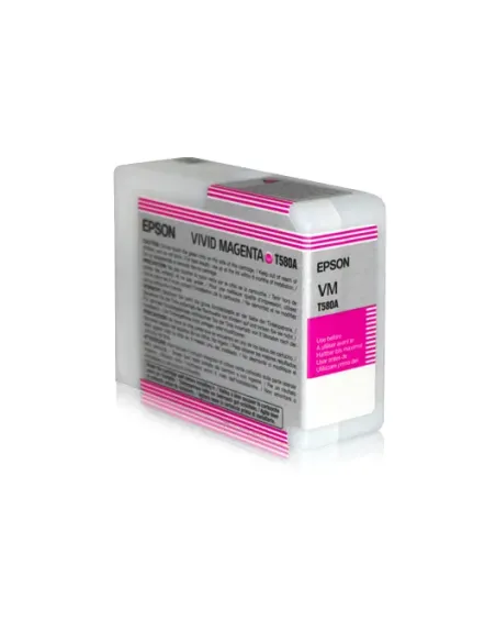 Epson Cartucho T580A00 magenta vivo
