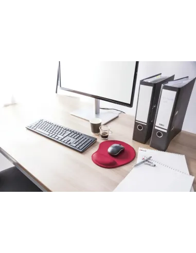 Trust 20429 alfombrilla para ratón Rojo