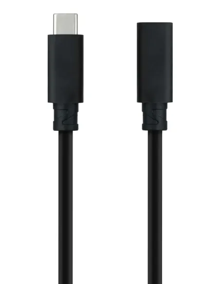 Nanocable 10.01.4502 cable USB USB 3.2 Gen 2x2 2 m USB C Negro