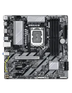 GIGABYTE B860M D3HP Placa base - CPUs Intel Core Ultra, VRM de 4+1+2+1 fases, hasta 9066MHz DDR5, 2xPCIe 4.0 M.2, LAN GbE, USB 2