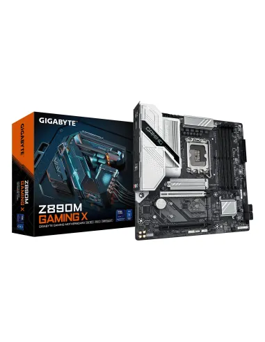 GIGABYTE Placa base Z890M GAMING X - Compatible con procesadores Intel Core Ultra (Serie 2), 8+1+2 fases VRM, hasta 8800MHz